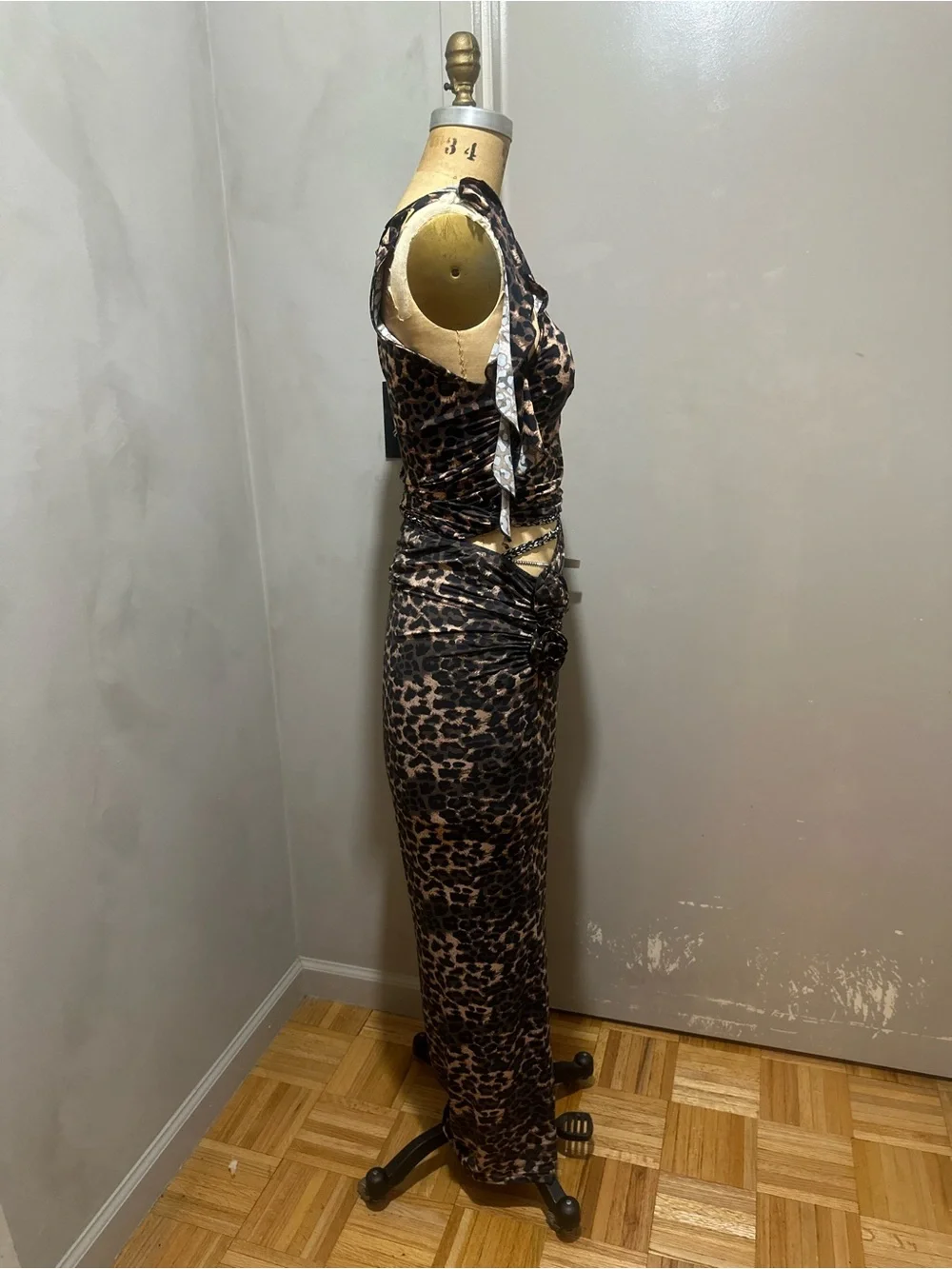 Lioness Leopard Print Two-Piece Set